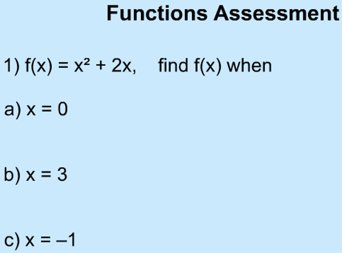 functions