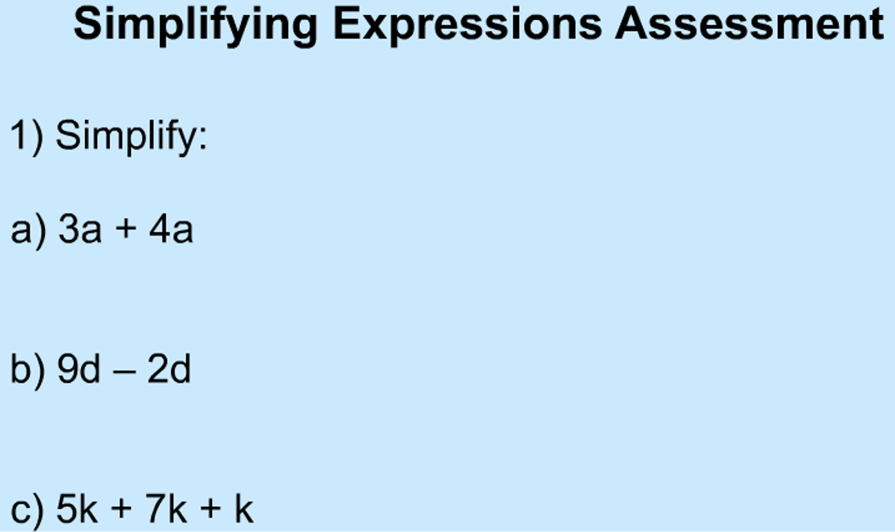 Simplifying-expressions