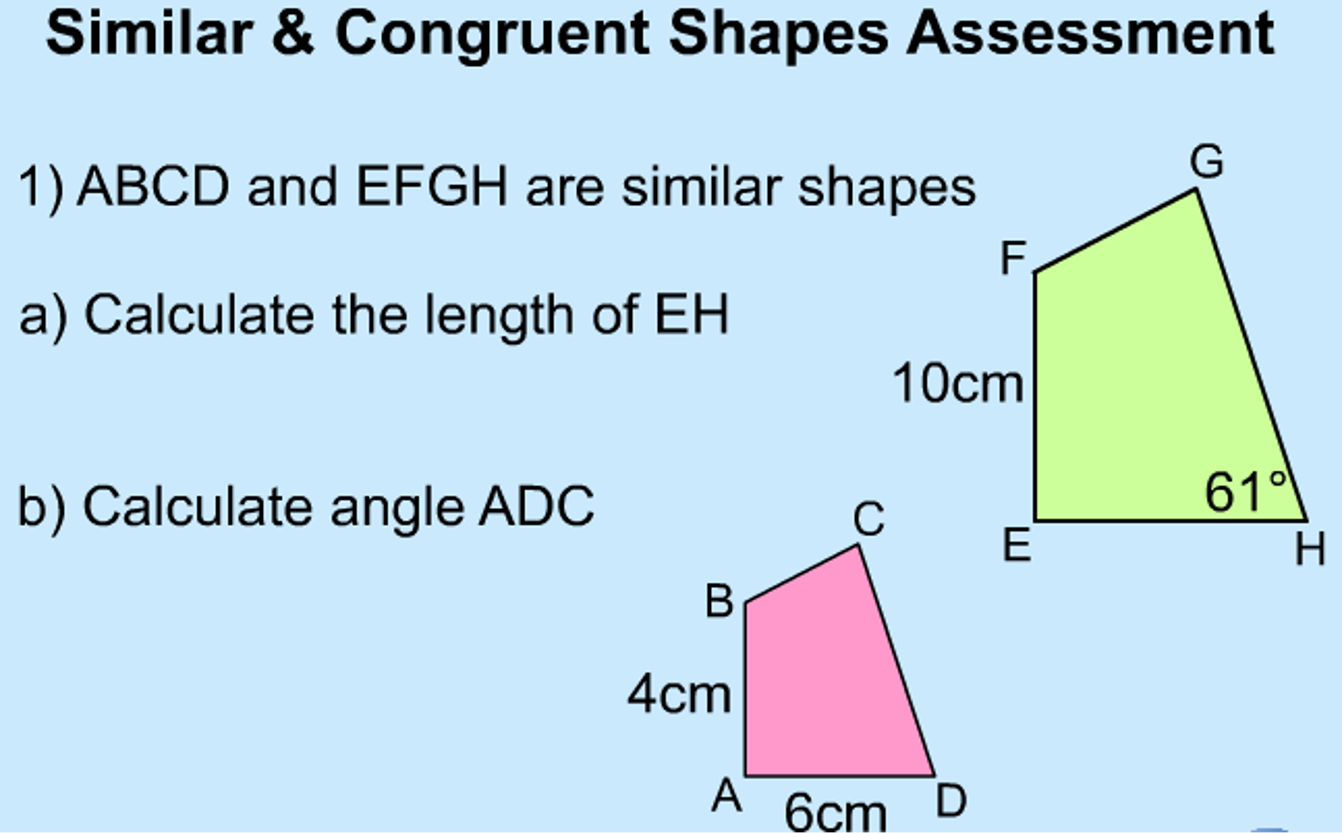 Similar-Congruent-Shapes