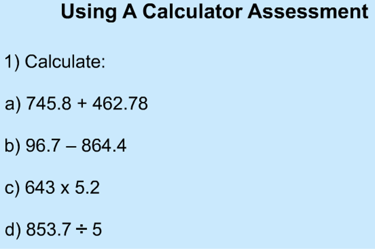 Using-a-calculator